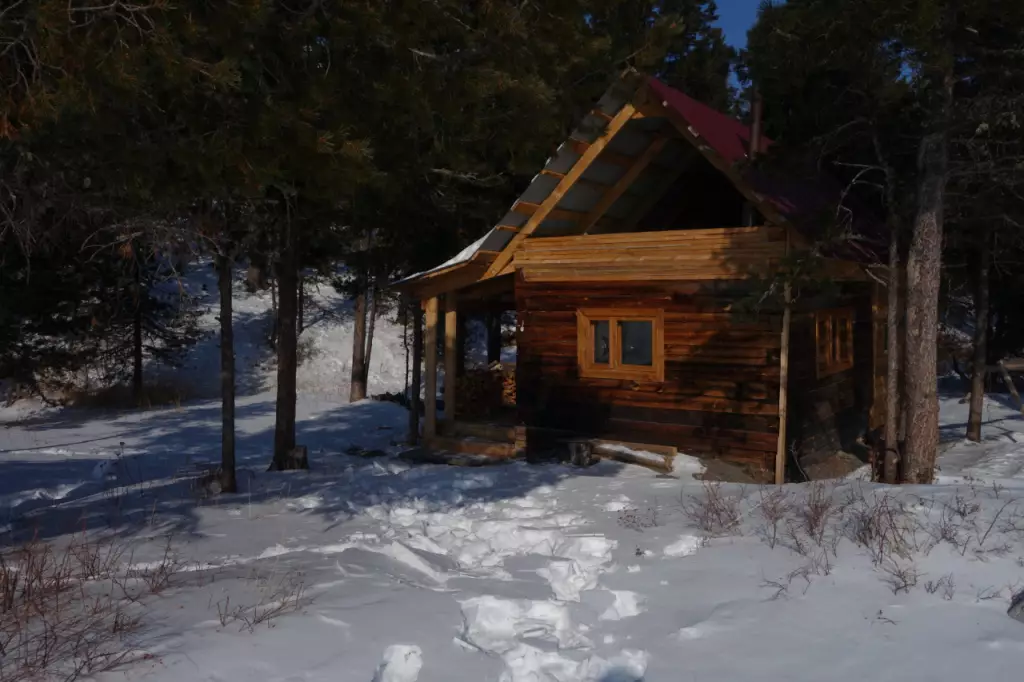 La cabane de Sylvain Tesson